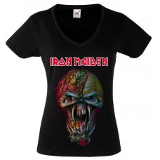 IRON MAIDEN HEAD TOUR 2011 Дамска тениска